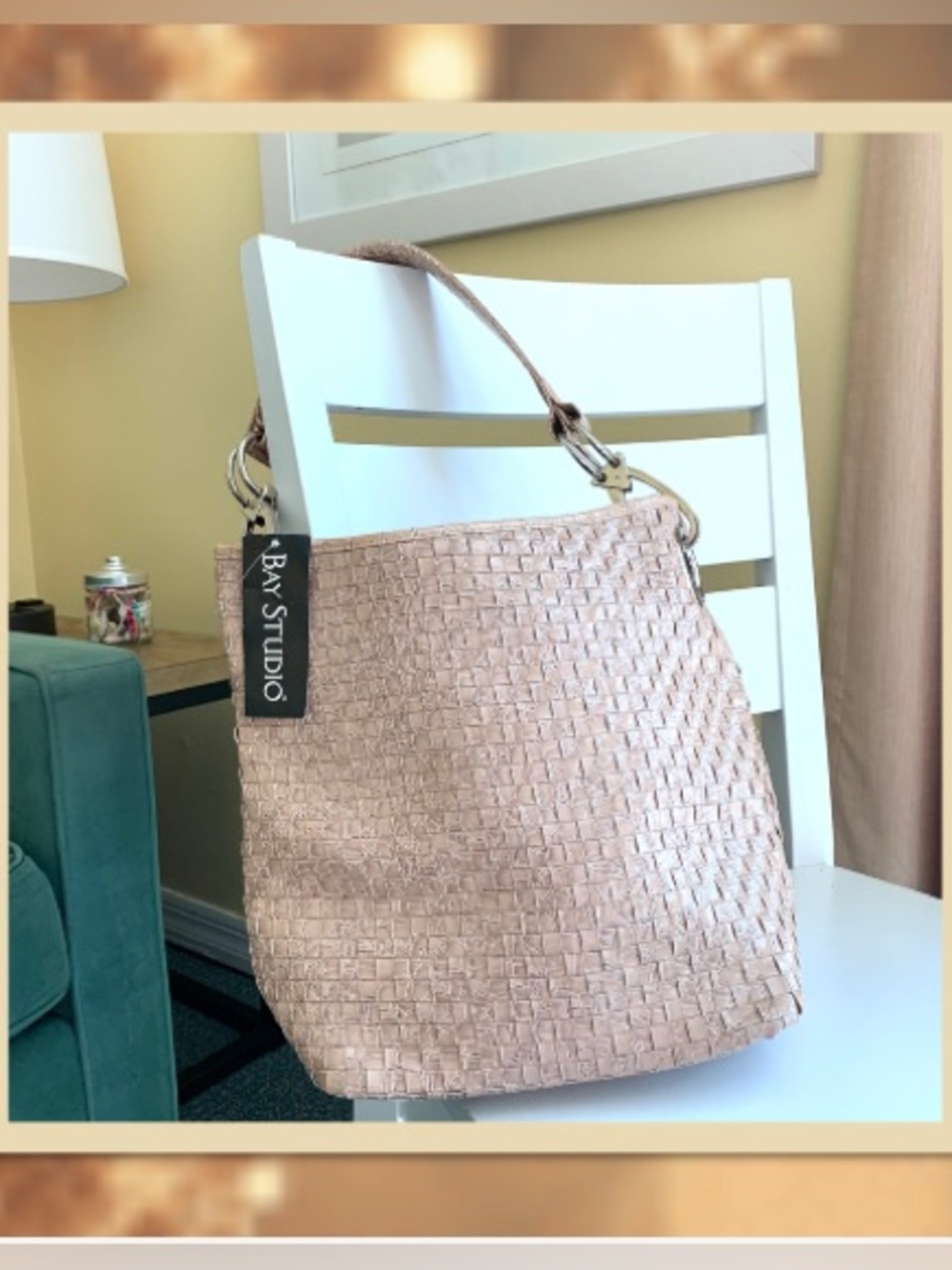 Bay Studio Woven Shoulder Hobo